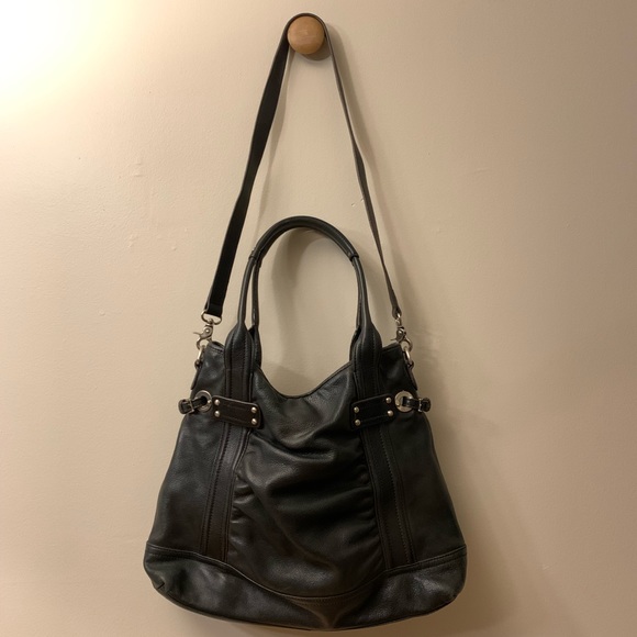 Black leather purse - Picture 2 of 4
